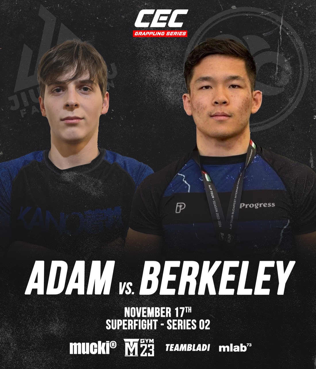 Superfight card — Adam vs Berkeley, Series 02