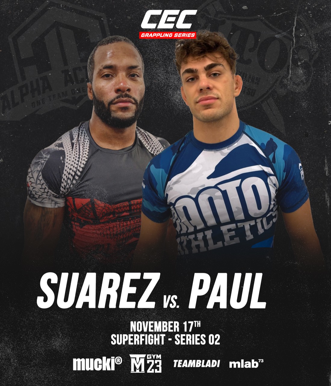 Superfight card — Suarez vs Paul, Series 02