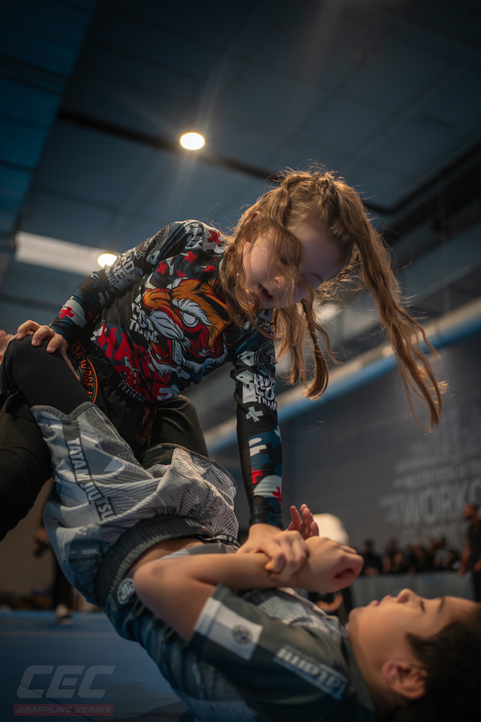 A youth division match at Grappling Series 2